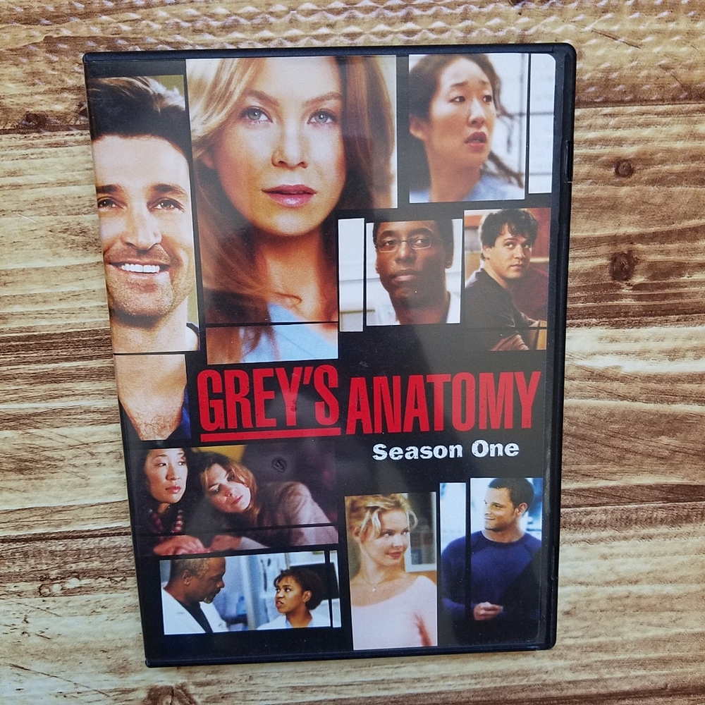 Grey's Anatomy Season One DVD Set Ellen Pompeo Patrick Dempsey Katherine Heigl